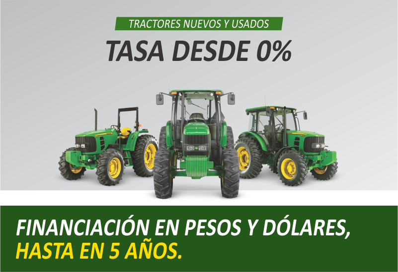 Financiación exclusiva para tractores nuevos y usados