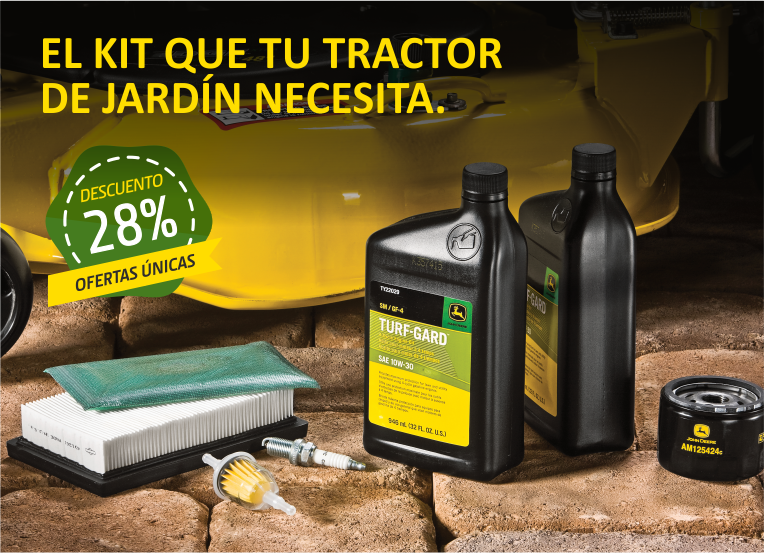 El kit que tu tractor de jardín necesita