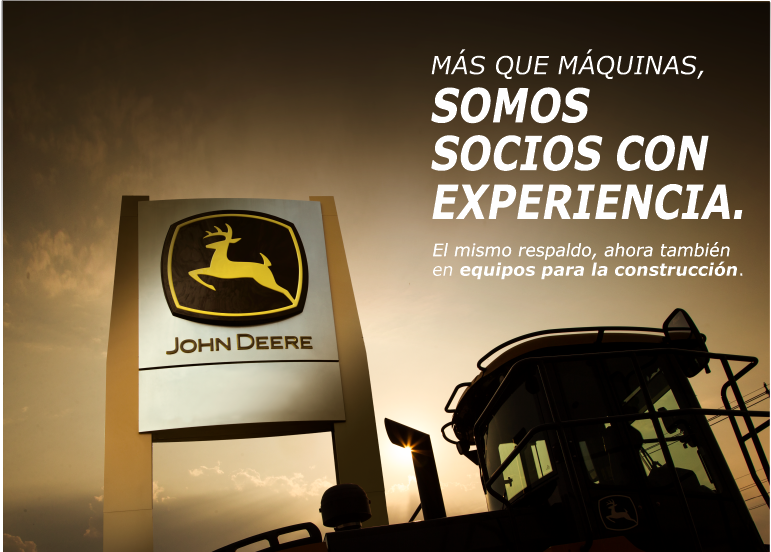 Ahora John Deere Construcción es también Agronorte