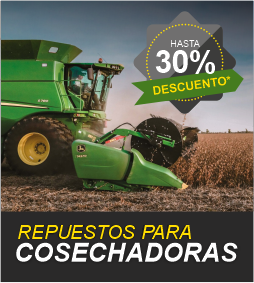 Promoción de repuestos para cosechadoras
