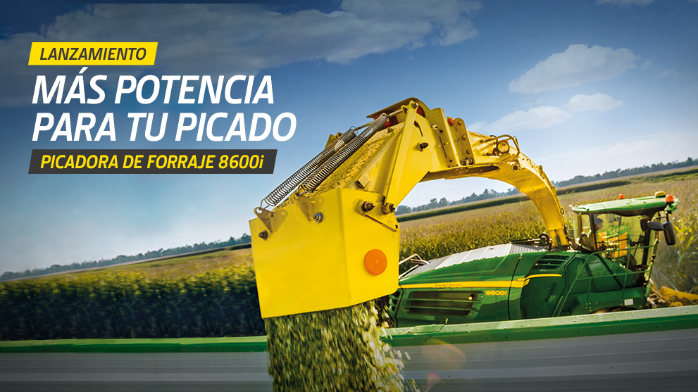 John Deere suma más potencia a tu picado 